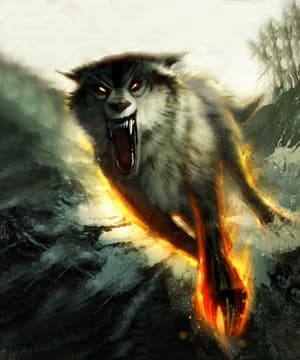 Dire wolf alpha