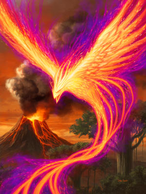 Fire plume phoenix